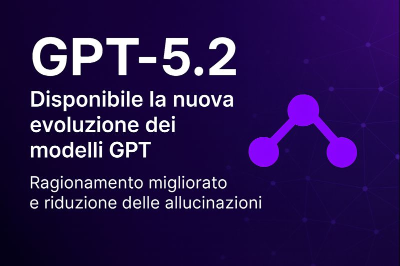 GPT-5.2: disponibile la nuova evoluzione dei modelli GPT